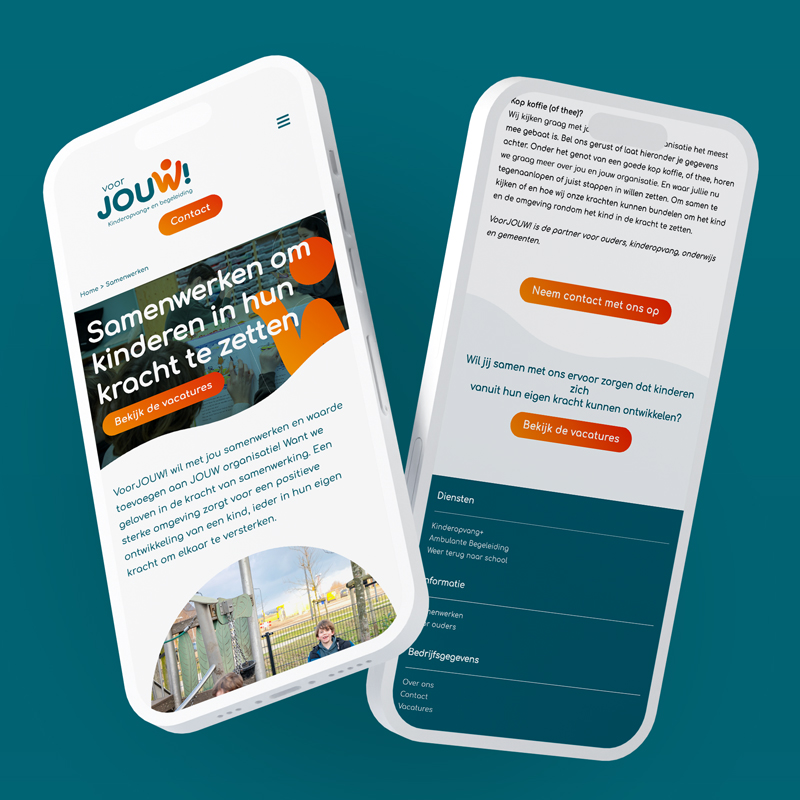 responsive webdesign voorJOUW!