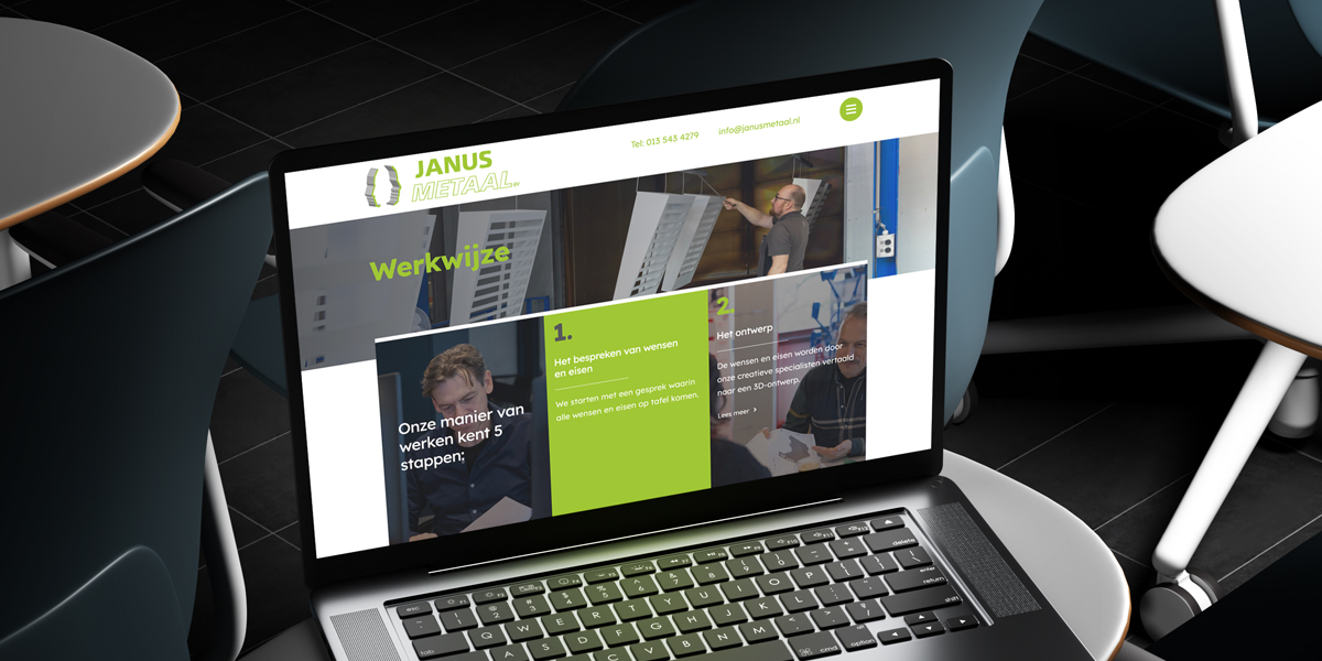 Webdesign Janus Metaal