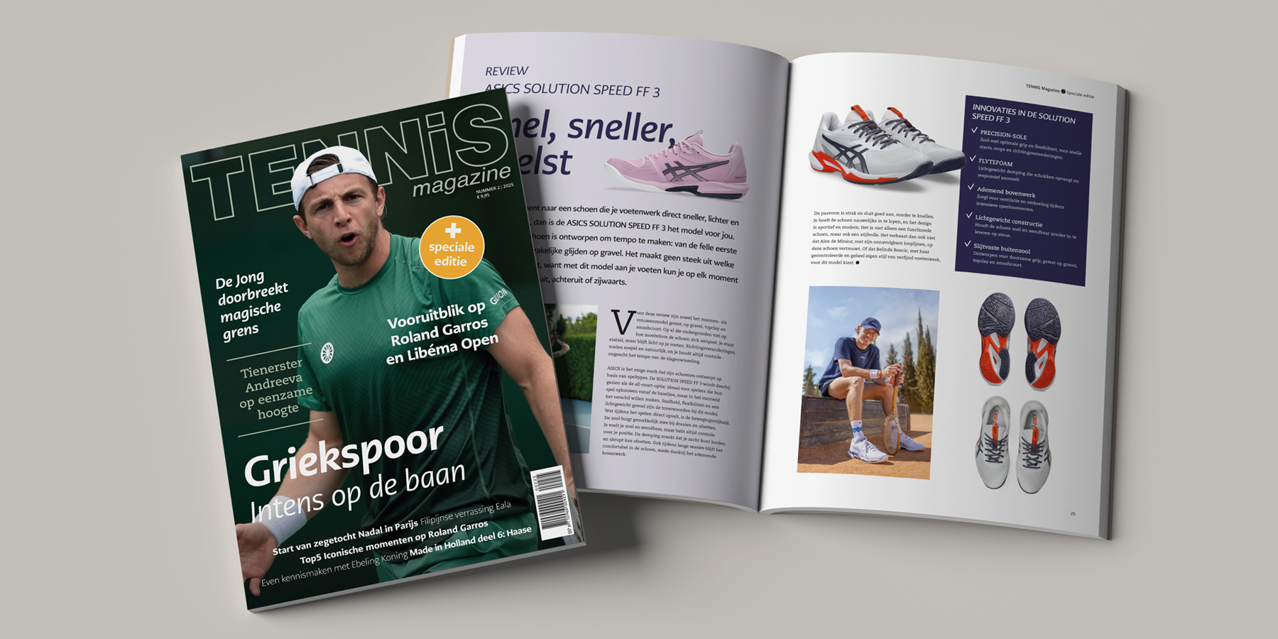 TENNiS Magazine ontwerp