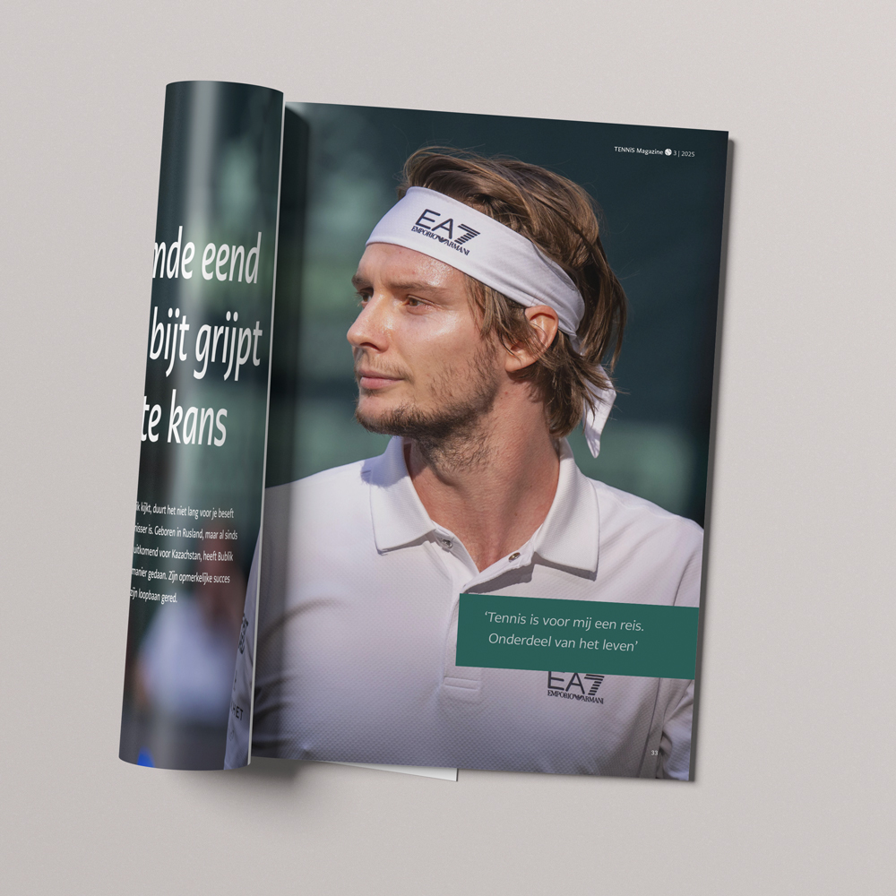 TENNiS Magazine design